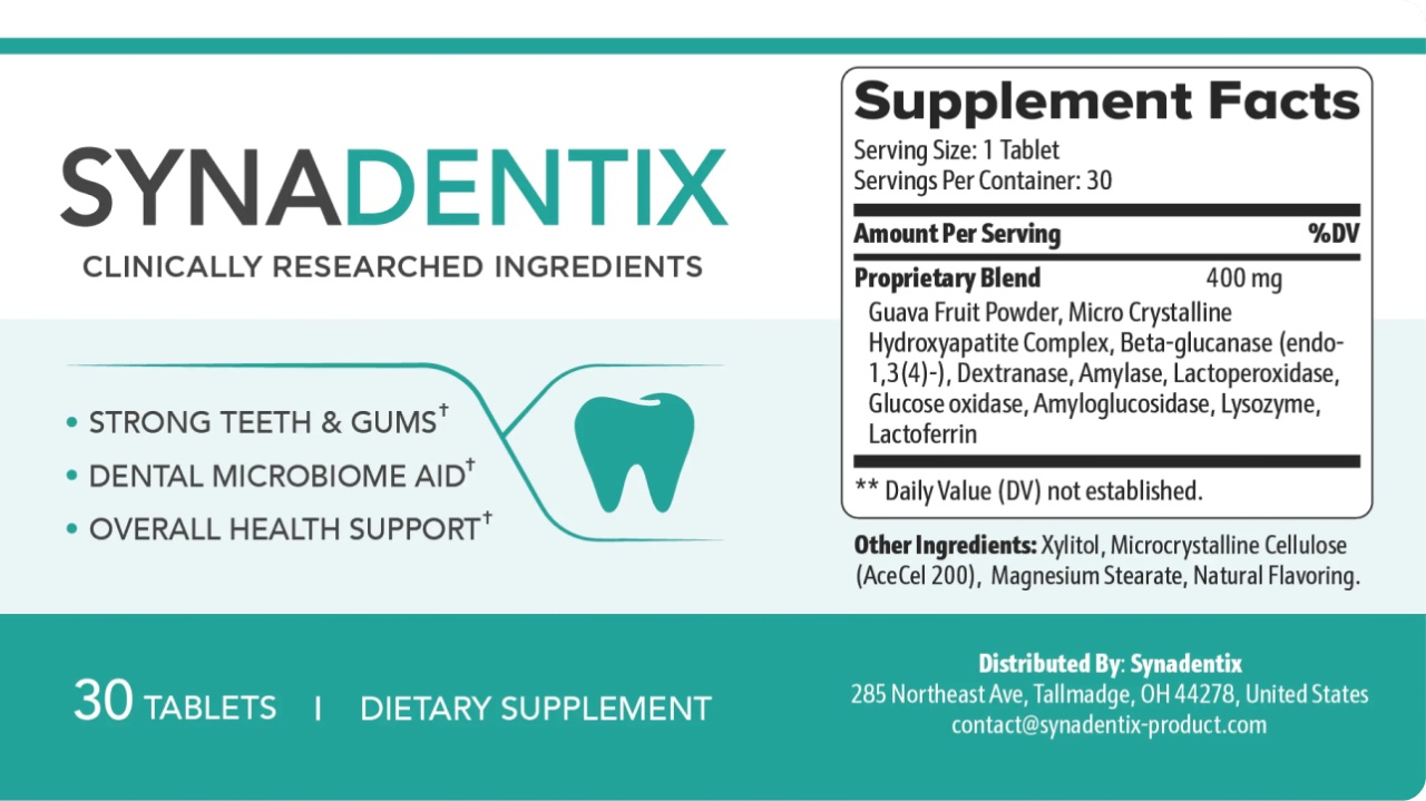 Synadentix Dental Essence The Core of Healthy Teeth Strategy