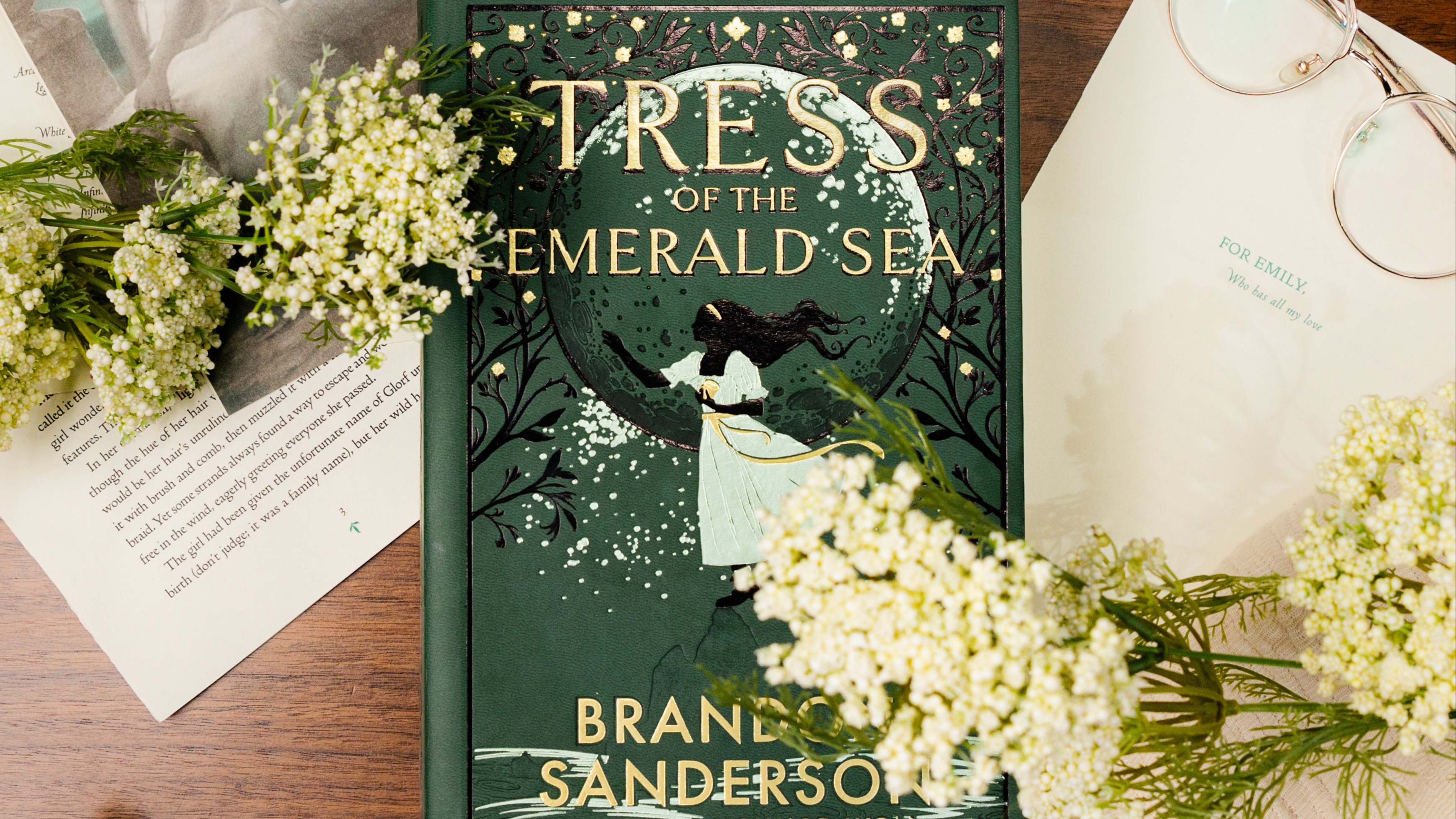 July Book Club: Tress of the Emerald Sea by Brandon Sanderson
