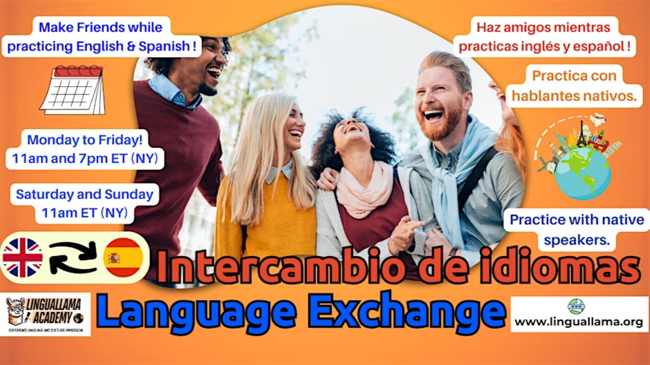 Make friends speak English  Spanish  Haz amigos habla ingls y espaol